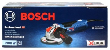Угловой шлифовка 1900 Вт GWX 19-125 S Bosch X-Lock