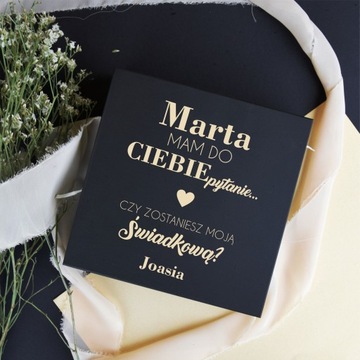 Коробка для приглашений ДЛЯ Свидетеля Свидетеля C