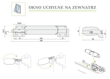 ЭЛЕКТРОПРИВОД ДЛЯ SMART WINDOWS 230В AC, ЧЕРНЫЙ