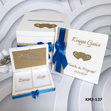 Коробка для конвертов, обручальных колец, гостевая книга, НОВАЯ