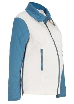 G4249 BLUZA CIĄŻOWA Z WATOWANYMI RĘKAWAMI R.40