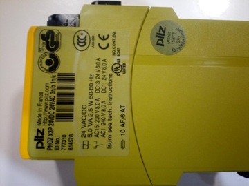 Pilz 777310 PNOZ X3P 24 В постоянного тока 24 В переменного тока 3 н/о 1 н/з 1со