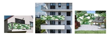 BALCONY COVER коврик для балкона с сеткой из цветов
