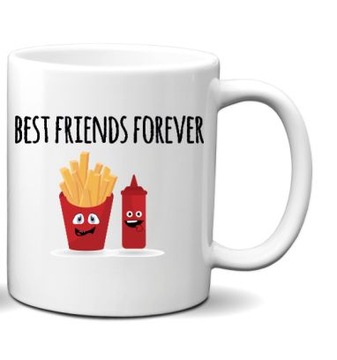 Kubek 300ml Best Friends Forever by JetJet v14