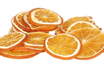 Ароматные апельсины, нарезанные фенечками, 16 сушеных