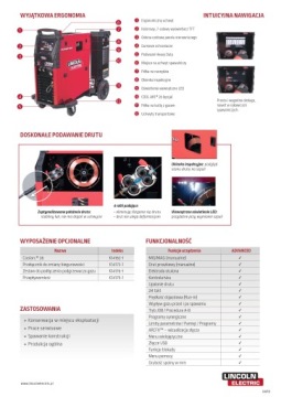 MIGOMAT POWERTEC i380 УСОВЕРШЕНСТВОВАННЫЙ СВАРОЧНЫЙ АППАРАТ LINCOLN