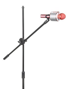 НАБОР КАРАОКЕ, РОЗОВЫЙ МИКРОФОН ДЛЯ BT WS858 + ПОДСТАВКА