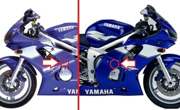 CRASH PADY MotopoliS - YAMAHA R6 YZF-R6 1998-2002 - CRASHPADS