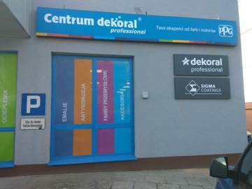 световая реклама большого формата 400х80см.