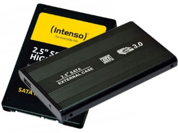 Přenosný Ssd Disk 120 Gb 2,5 Usb 3.0 Sata Pouzdro