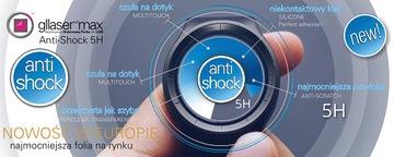 Защитная пленка Anti-Shock 5H GARMIN GPSMap 66 градусов