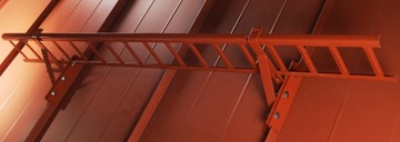 Забор высотой 2 м, 3 цвета, стоячий фальц