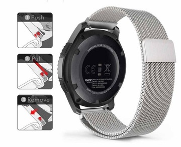 РЕМЕШОК МИЛАНСКИЙ БРАСЛЕТ ДЛЯ ЧАСОВ SAMSUNG 46 ММ