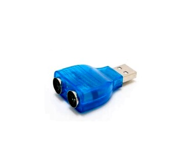 АДАПТЕР 2xPS2 КЛАВИАТУРА + PS/2 МЫШЬ PS2 на USB