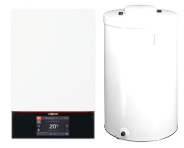 KOCIOŁ NA GAZ VIESSMANN VITODENS 200-W 25kW KONDENSACYJNY ZASOBNIK 140L