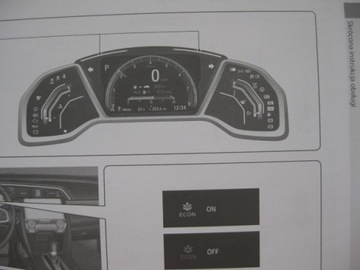 Honda Civic X 2016-2021 польская инструкция по эксплуатации Honda Civic 2017 хэтчбек