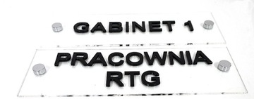 Tabliczka na drzwi biura, gabinetu 32 x 11 cm