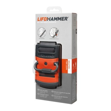Lifehammer Направляющая ремня безопасности, красно-черная
