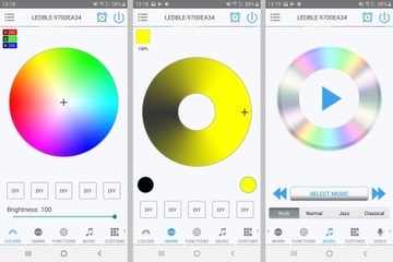 Светодиодная лента BLUETOOTH RGBW Контроллер ANDROID iOS