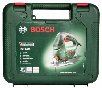 Лобзик BOSCH PST 650 + 11 пильных полотен + КОРПУС