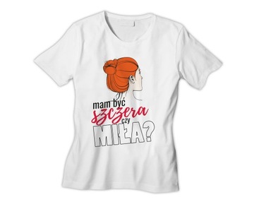 KOSZULKA złośliwa MAŁA szczera MI wredna TSHIRT