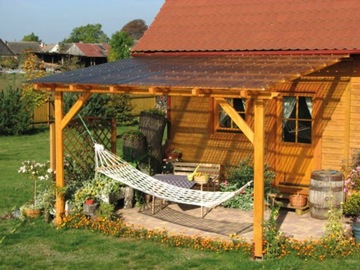 Трапециевидные листы из градостойкого поликарбоната 300х90.