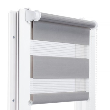 ROLETA DZIEŃ NOC 67x150 CM Z NAPINACZEM KOLORY