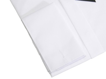 БЕЛАЯ РУБАШКА С БАБОЧКОЙ 80% 42 176-182 SUPER SLIM
