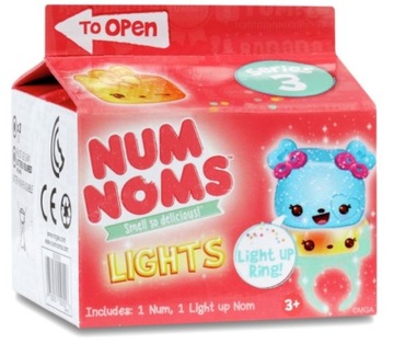 NUM NOMS Świecące Pierścionki MGA pierścionek