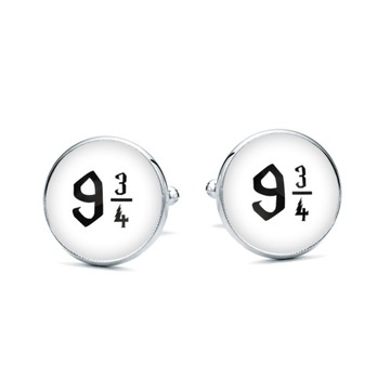 Spinki do mankietów Peron 9 i 3/4 Harry Potter