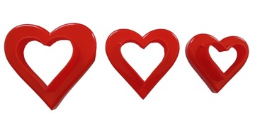 РАЗРЕЗКИ ДЛЯ ПРЯНИКОВ, 6 шт, СЕРДЦЕ