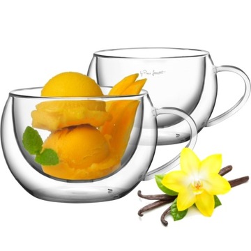 ТЕРМОСТАКАНЫ ДЛЯ КАПУЧИНО С ДВОЙНЫМ ДНОМ LT9012 LAMART 270МЛ