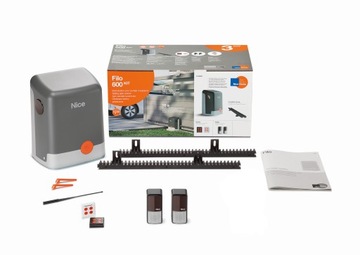 NICE HOME FILO600KIT napęd do bramy przesuwnej 600kg,2piloty listwa foto