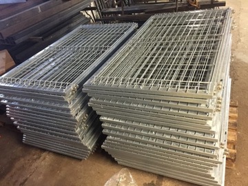 Панельная калитка 153 см 3D АНТРАЦИТ 7016