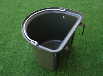 Кормушка-кормушка для кормления со стропой и ручкой, 12 л, оливковая, Кербл