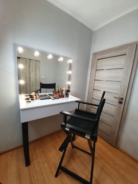 Lustro 100x80 do makijażu wizażu make up Hollywood