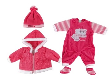 Одежда PINK BABY для куклы BORN BOBAS, клоунская куртка 211