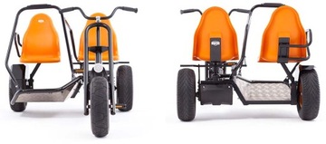Двухместный педальный картинг BERG Duo Chopper BF