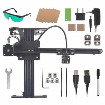 Оригинальный лазерный гравировальный плоттер NEJE Master 7W
