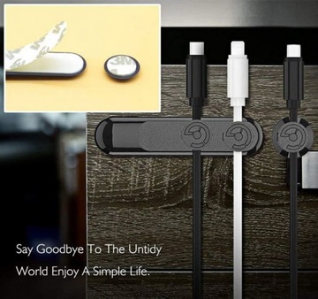 КАБЕЛЬНЫЙ ОРГАНАЙЗЕР МАГНИТНЫЙ КАБЕЛЬНЫЙ ДЕРЖАТЕЛЬ