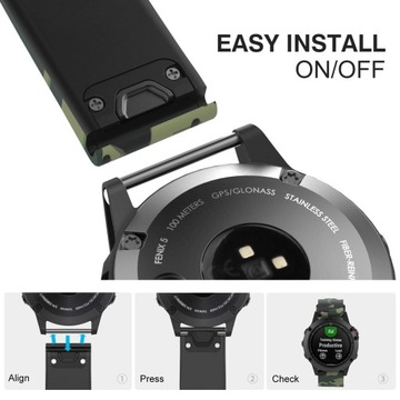 Garmin Epix 2 Силиконовый ремешок 2