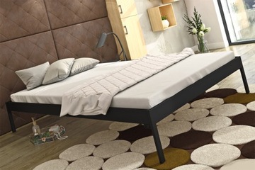 JEDNOOSOBOWE ŁÓŻKO METALOWE MŁODZIEŻOWE == 90X200