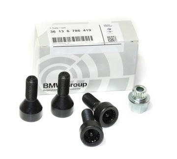 OE BMW ŚRUBY ZABEZPIECZAJĄCE BMW 5 E34 E39 E60 E61
