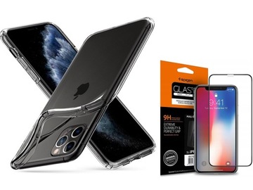 SPIGEN LIQUID ETUI CASE DO IPHONE 11 PRO +SZKŁO FC