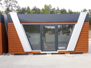 Pawilon handlowy socjalny z wc 30m2 REMO
