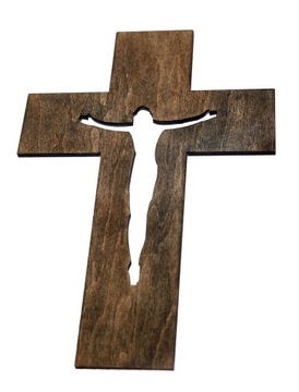 ДЕРЕВЯННЫЙ КРЕСТ ДЛЯ ПОДВЕСКИ НА СТЕНУ