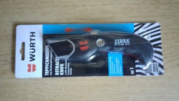 WURTH ZEBRA ASSEMBLY Нож биметаллический TRAPEZ лезвие + 10 запасных лезвий