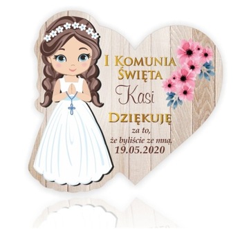 MAGNES Podziękowania na Komunię Komunijne Komunia