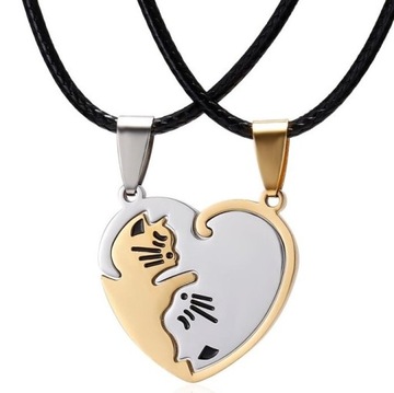 NASZYJNIK PRZYJAŹNI best friends Yin Yang KOMPLET