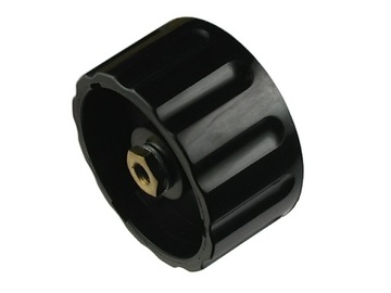 Gałka czarna połysk 45mm ELMA 020-7520